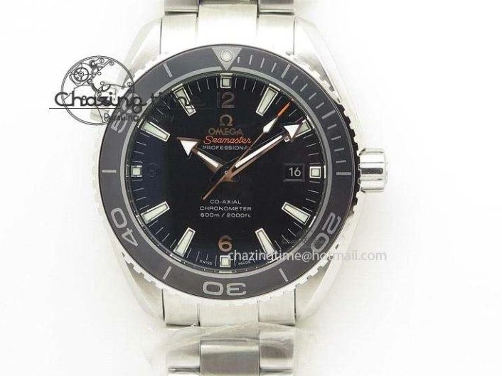 0109 UrbanStyle Planet Ocean Pro Orange Bezel 45mm OMF 1:1 Best Edition On Rubber Strap A8500 (Black Balance Wheel) 8138